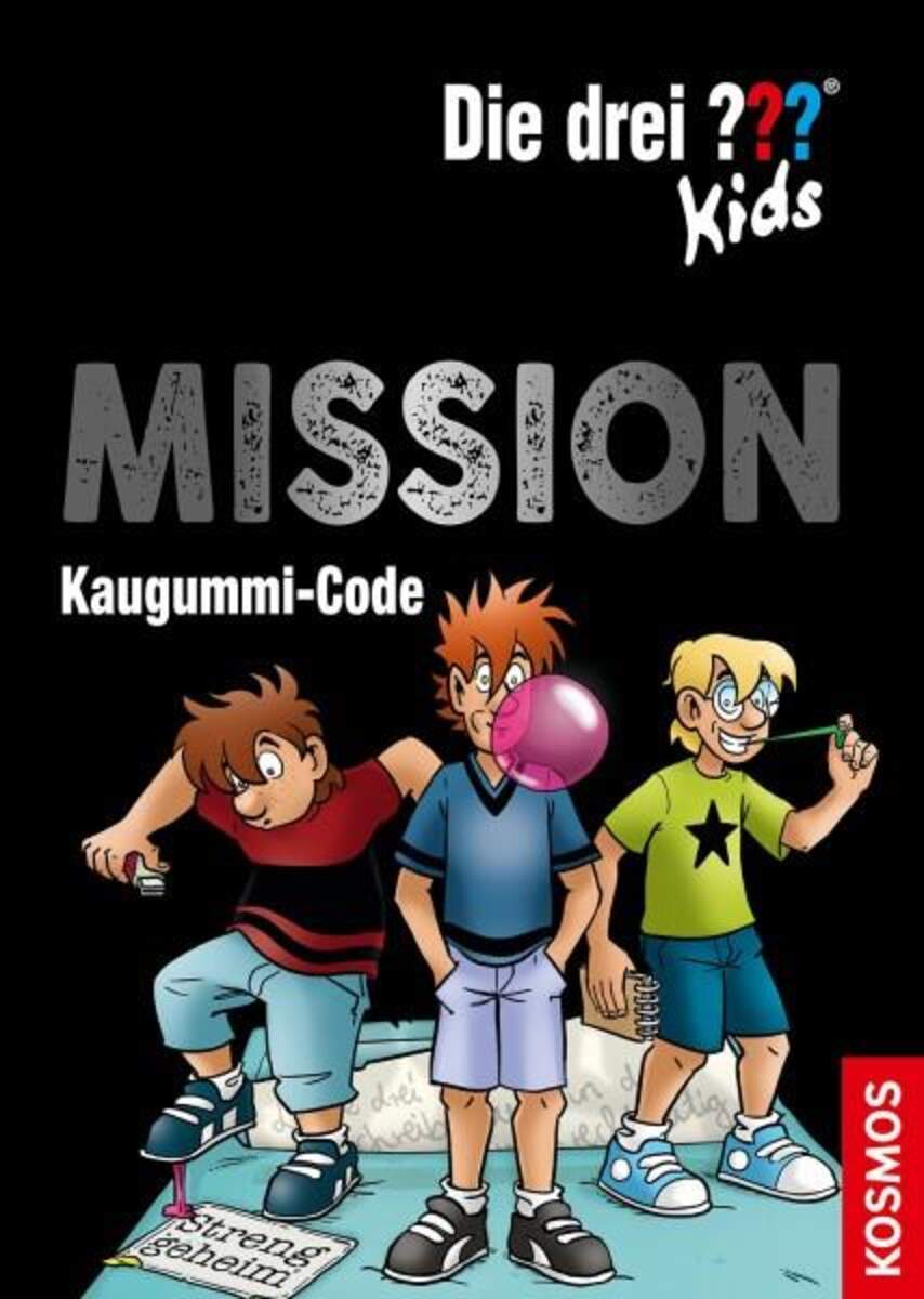 KOSMOS Die drei??? Kids Mission Kaugummi-Code (Escape)