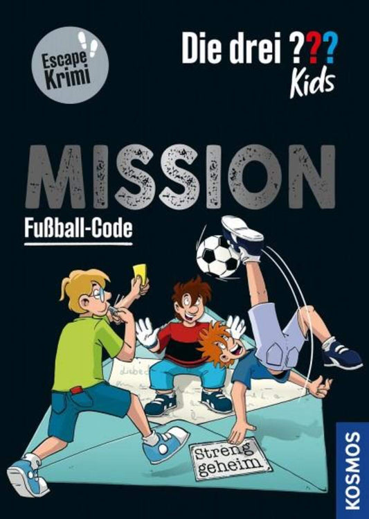 KOSMOS Die drei??? Kids Mission Fußball-Code