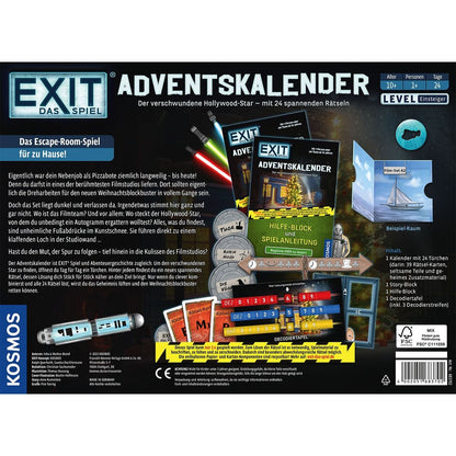 KOSMOS EXIT® - Das Spiel - Adventskalender