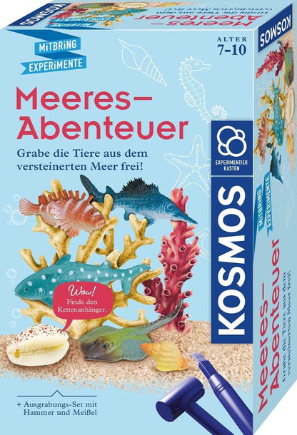 KOSMOS Meeres-Abenteuer, Grabe die Tiere aus dem versteinerten Meer frei