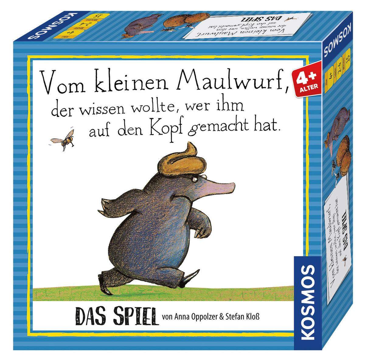 KOSMOS Vom kleinen Maulwurf der wissen wollte, wer ihm auf den Kopf gemacht hat Das Spiel