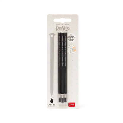 Legami Ersatzmine für löschbaren Gelstift - Erasable Pen, schwarz