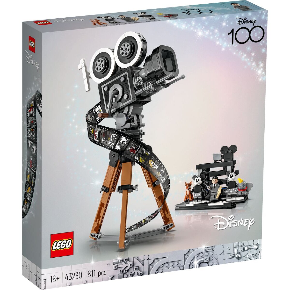 LEGO® Disney™ 43230 Kamera – Hommage an Walt Disney, 100-jähriges Jubiläum