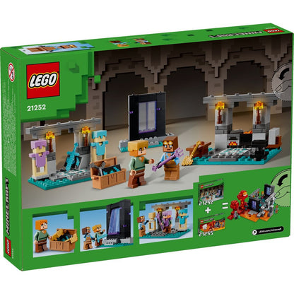 LEGO® Minecraft™ 21251 Die Waffenkammer, Set mit Spielzeug-Waffen und Figur