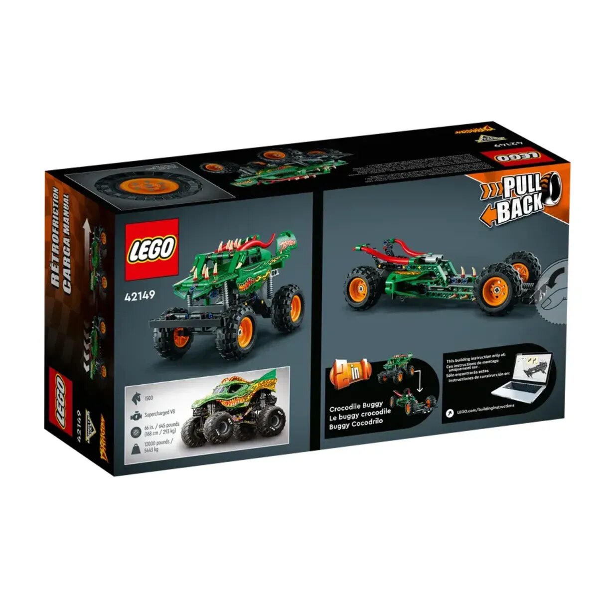 LEGO® Technic 42149 Monster Jam™ Dragon™