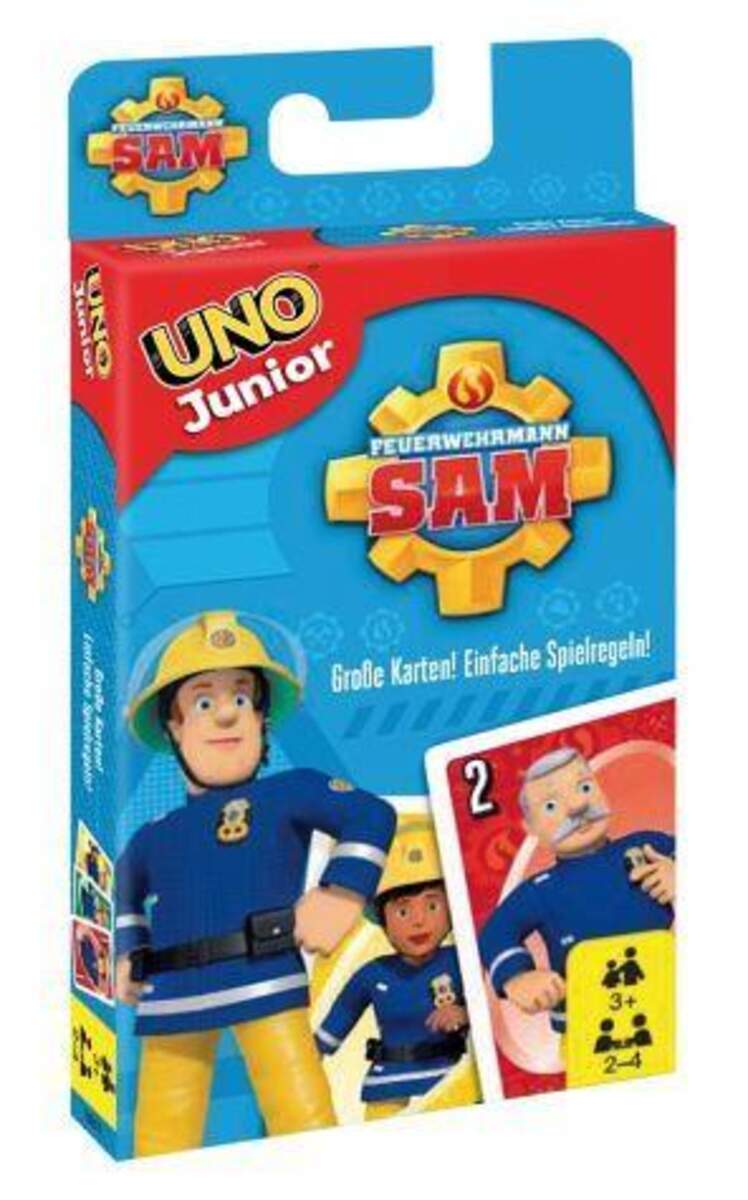 Mattel UNO Junior Feuerwehrmann Sam