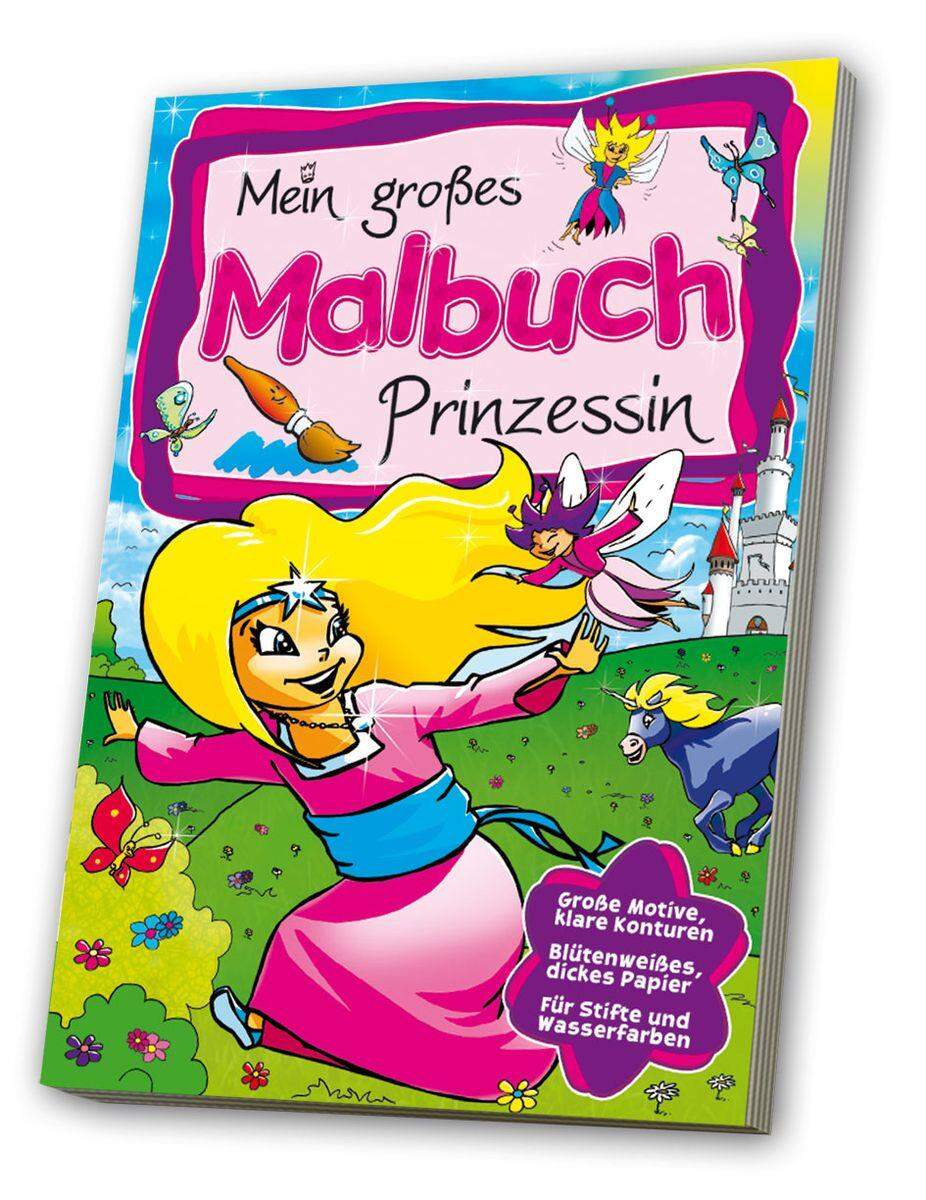 media Verlag Malbuch Prinzessin