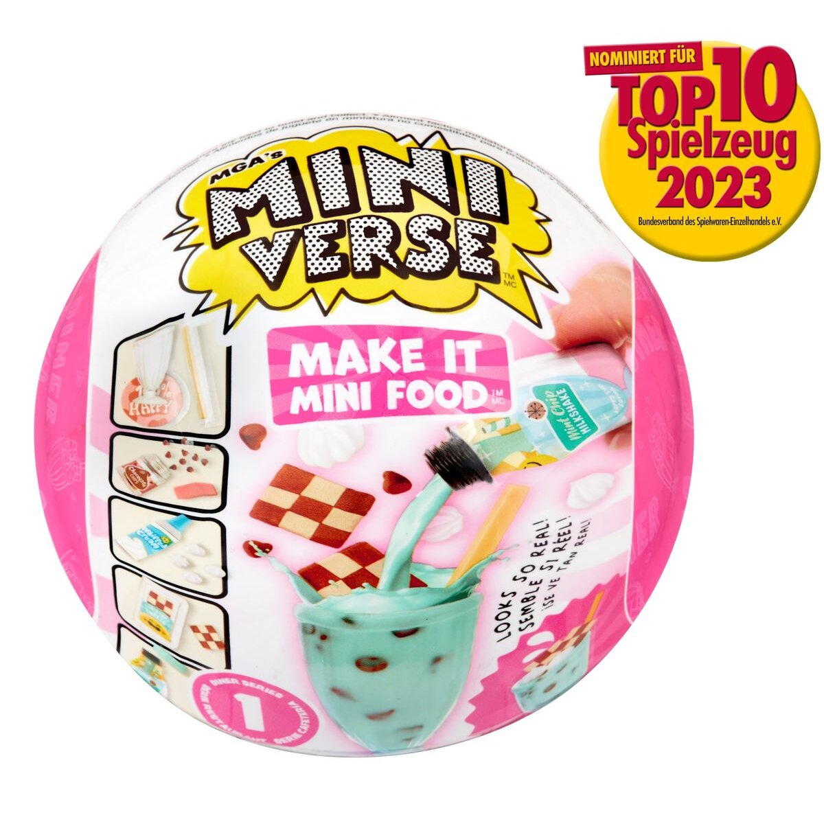 MGA Entertainment MGA's Miniverse - Food Series - Diner, 1 Stück, sortiert