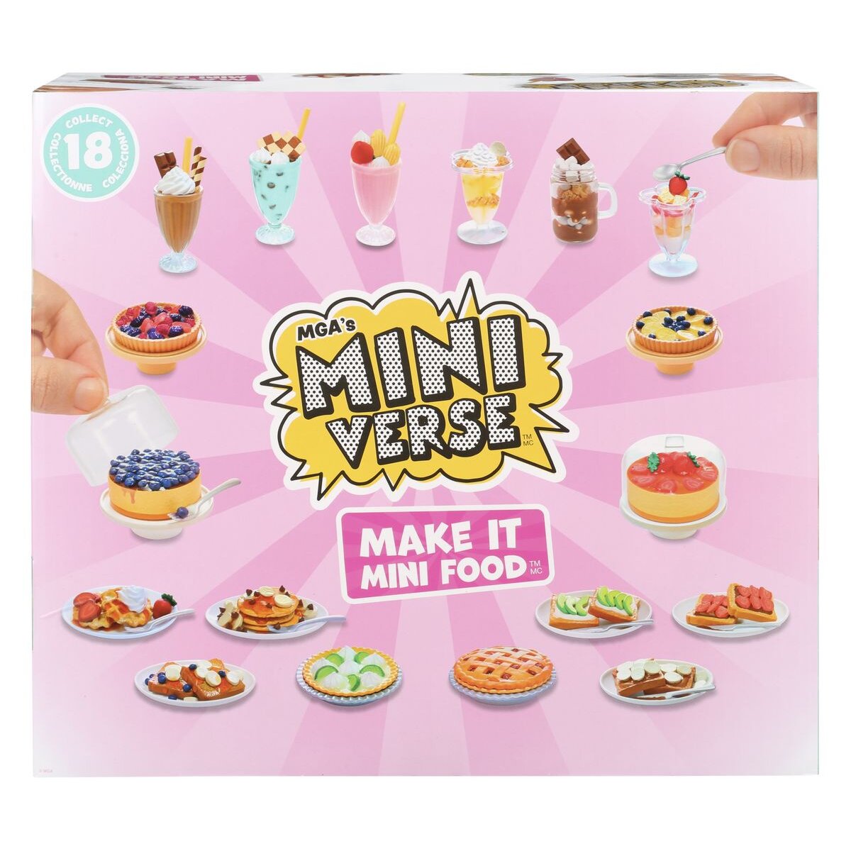 MGA Entertainment MGA's Miniverse - Food Series - Diner, 1 Stück, sortiert