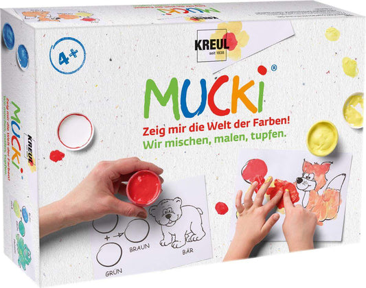 MUCKI FarbenSpielKiste Wir mischen, malen, tupfen