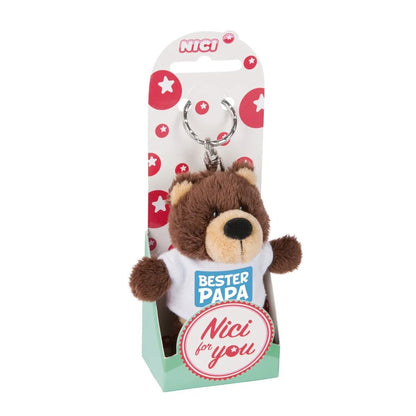 NICI Bär Bester Papa 10cm Bb SA m. T-shirt