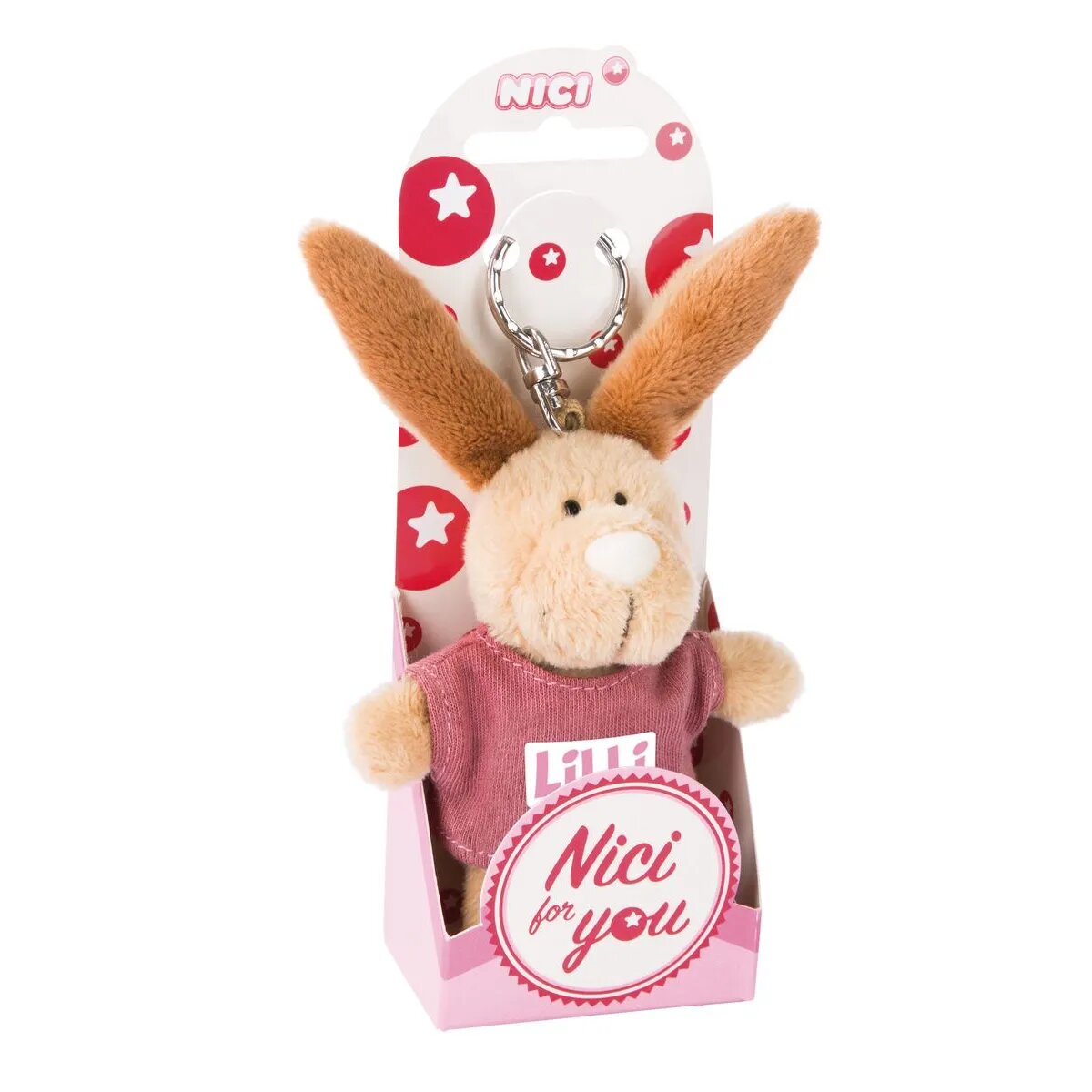 NICI Hase Lilli 10cm Bb SA m. T-shirt