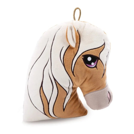 NICI Kissen Pony Lorenzo Mystery Hearts mit Loop NICI GREEN