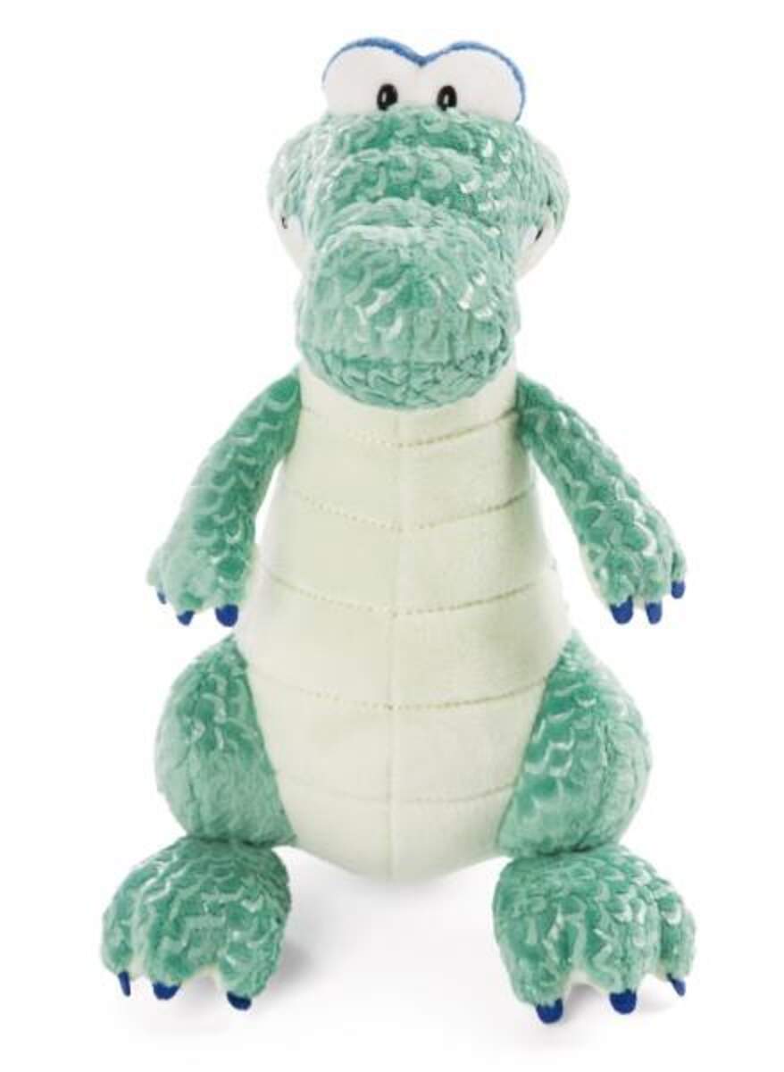 NICI Sitzendes Kuscheltier Krokodil Croco McDile Wild Friends NICI Green, 27 cm