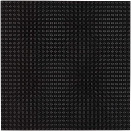 Open Bricks Bauplatten, 32x32 (25,5 x 25,5 cm), schwarz, 2 Stück