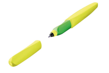 Pelikan Twist® Roller Twist, Neon Gelb, universell für Rechts- und Linkshänder