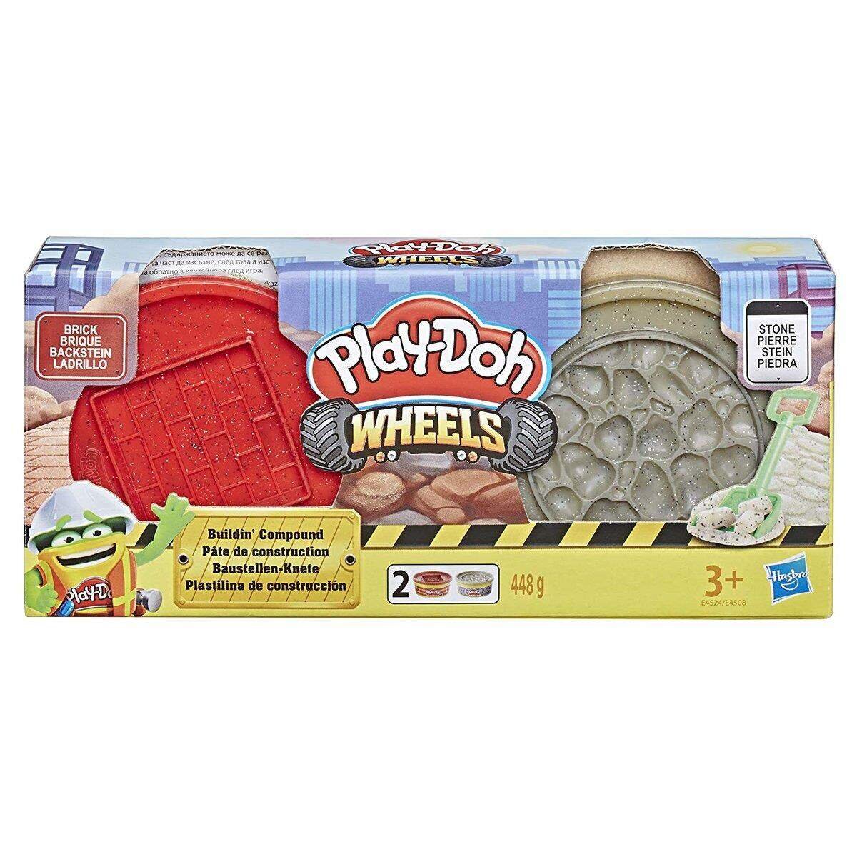 Play-Doh Baustellen Knete, 2er Pack, sortiert