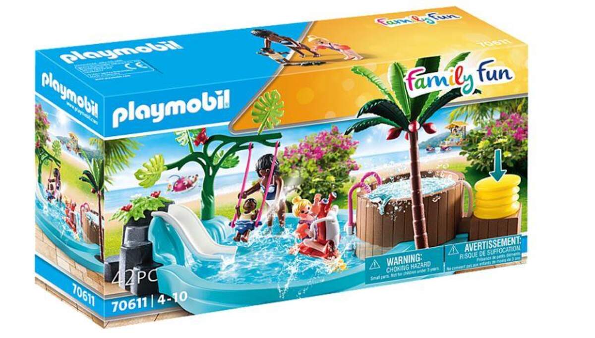 PLAYMOBIL® 70611 Family Fun  Kinderbecken mit Whirlpool