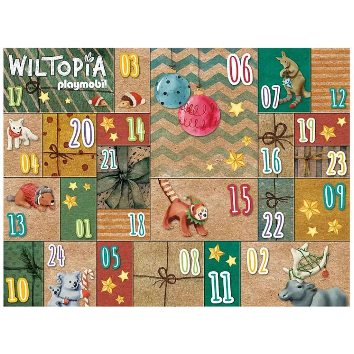 PLAYMOBIL® 71006 Wiltopia - DIY Adventskalender: Tierische Weltreise