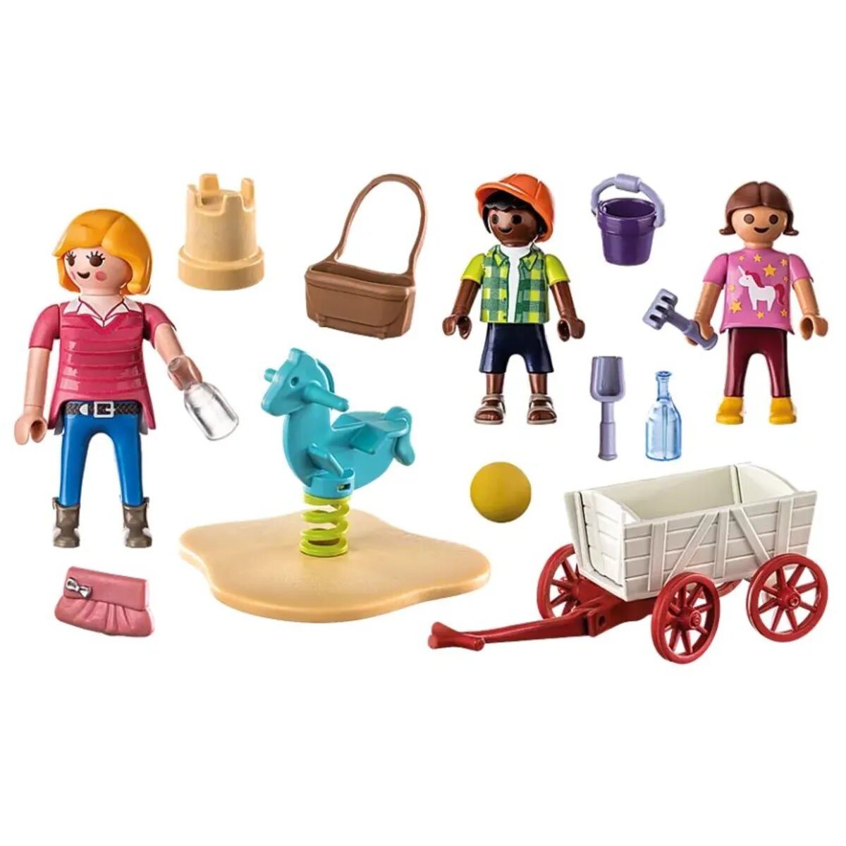 PLAYMOBIL® 71258 Starter Pack Erzieherin mit Bollerwagen