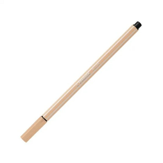 Premium-Filzstift - STABILO Pen 68 - Einzelstift - beige
