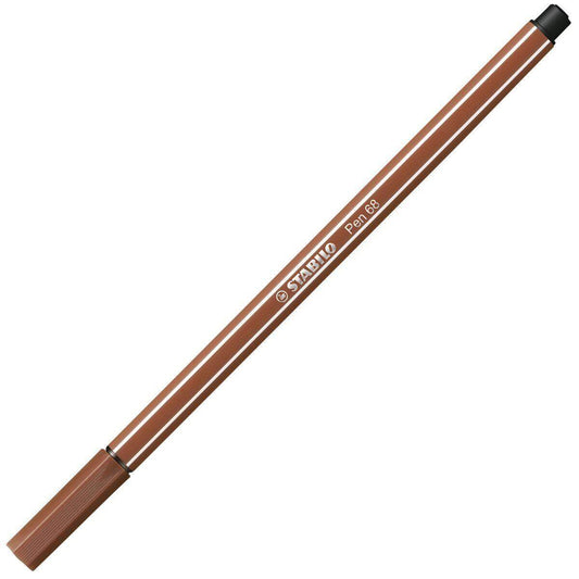 Premium-Filzstift - STABILO Pen 68 - Einzelstift - rötel
