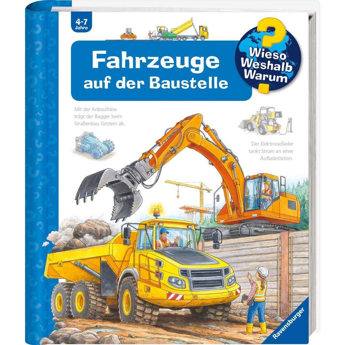 Ravensburger Wieso? Weshalb? Warum?  Band 7 - Fahrzeuge auf der Baustelle (Wieso? Weshalb? Warum?)