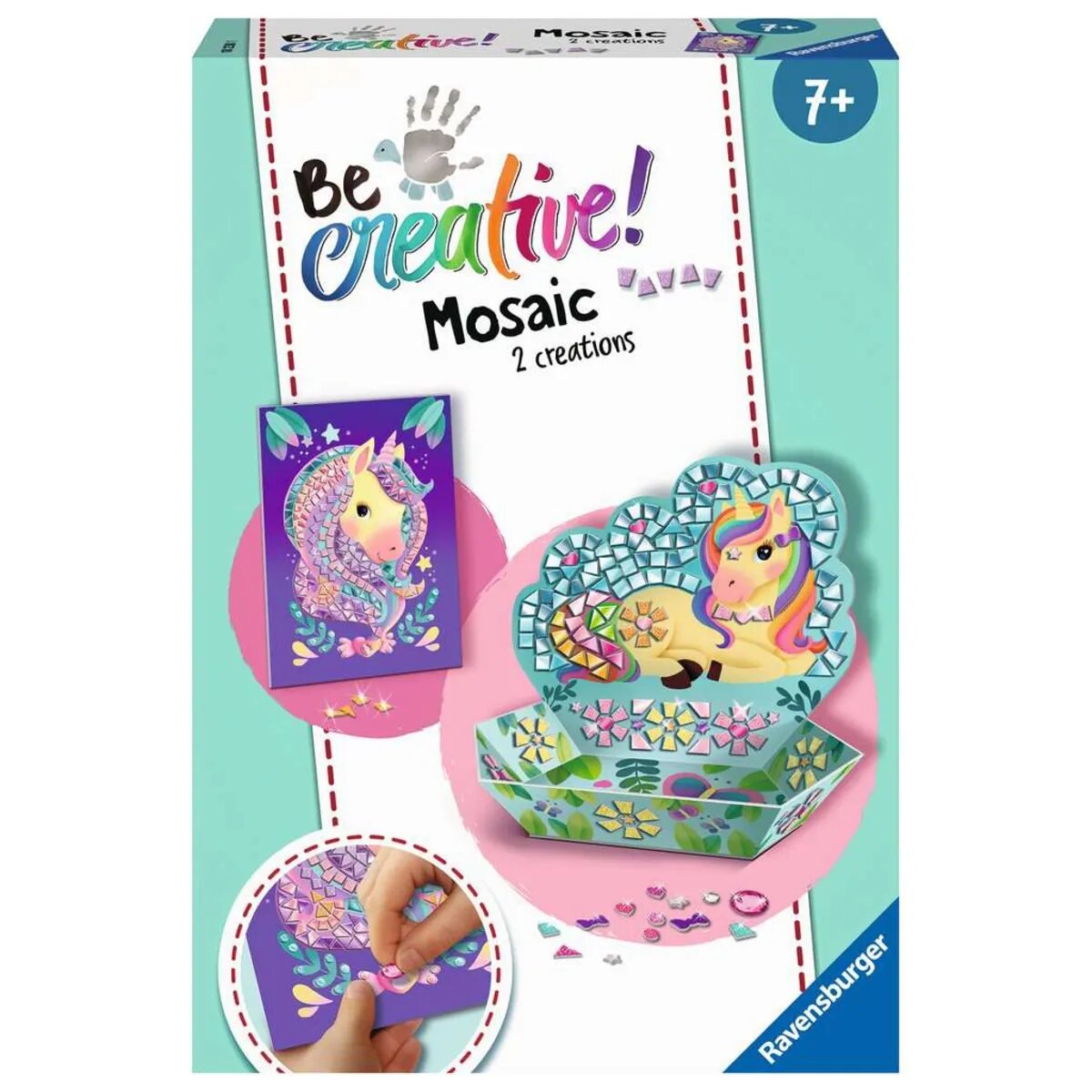 Ravensburger Be creative - Mosaic Unicorn