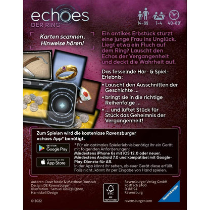 Ravensburger echoes Der Ring, Audio Mystery Spiel