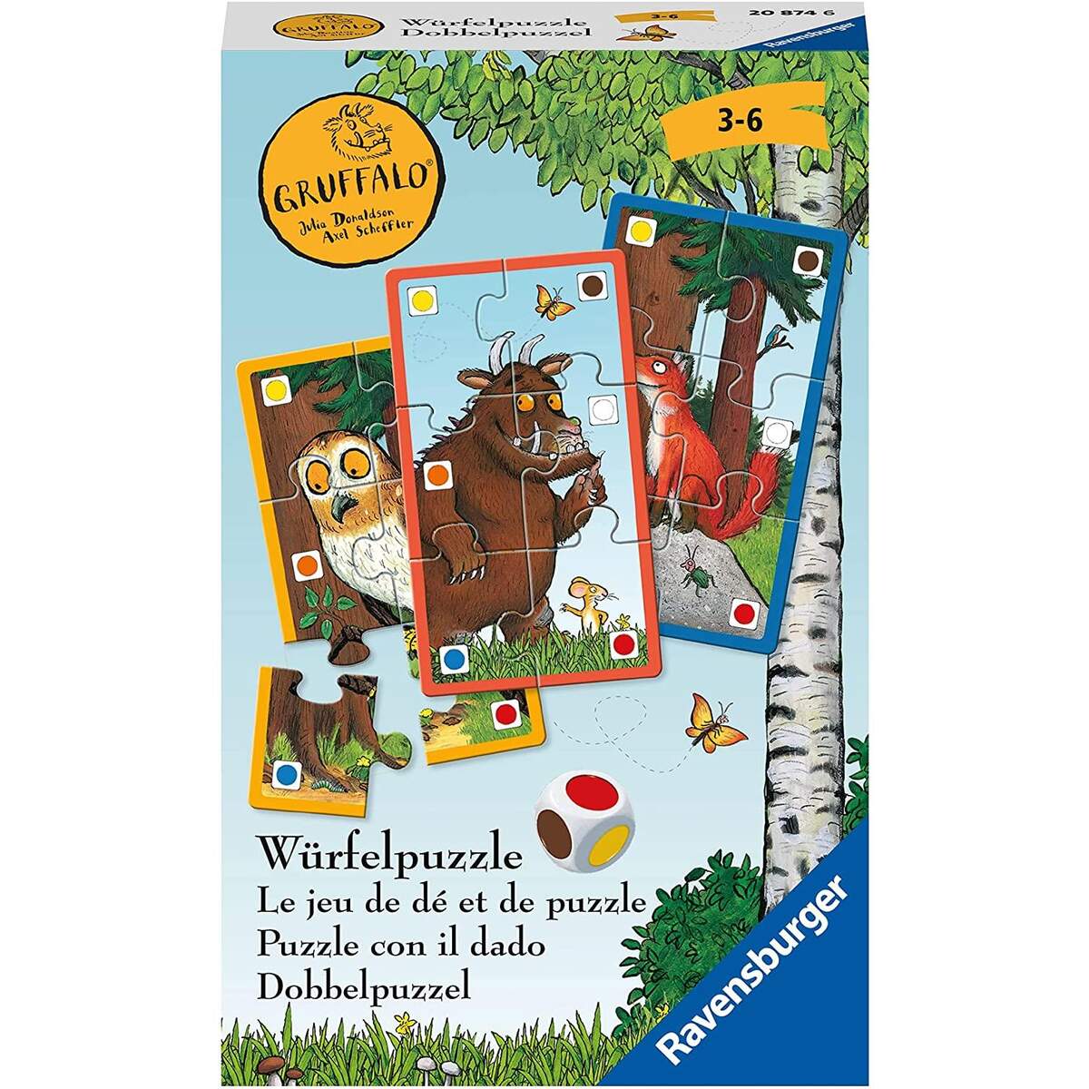 Ravensburger Gruffalo Würfelpuzzle