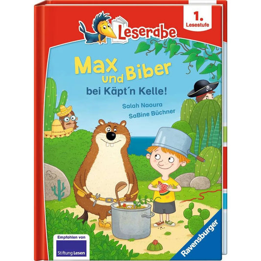 Ravensburger Leserabe - 1. Lesestufe: Max und Biber bei Käpt'n Kelle