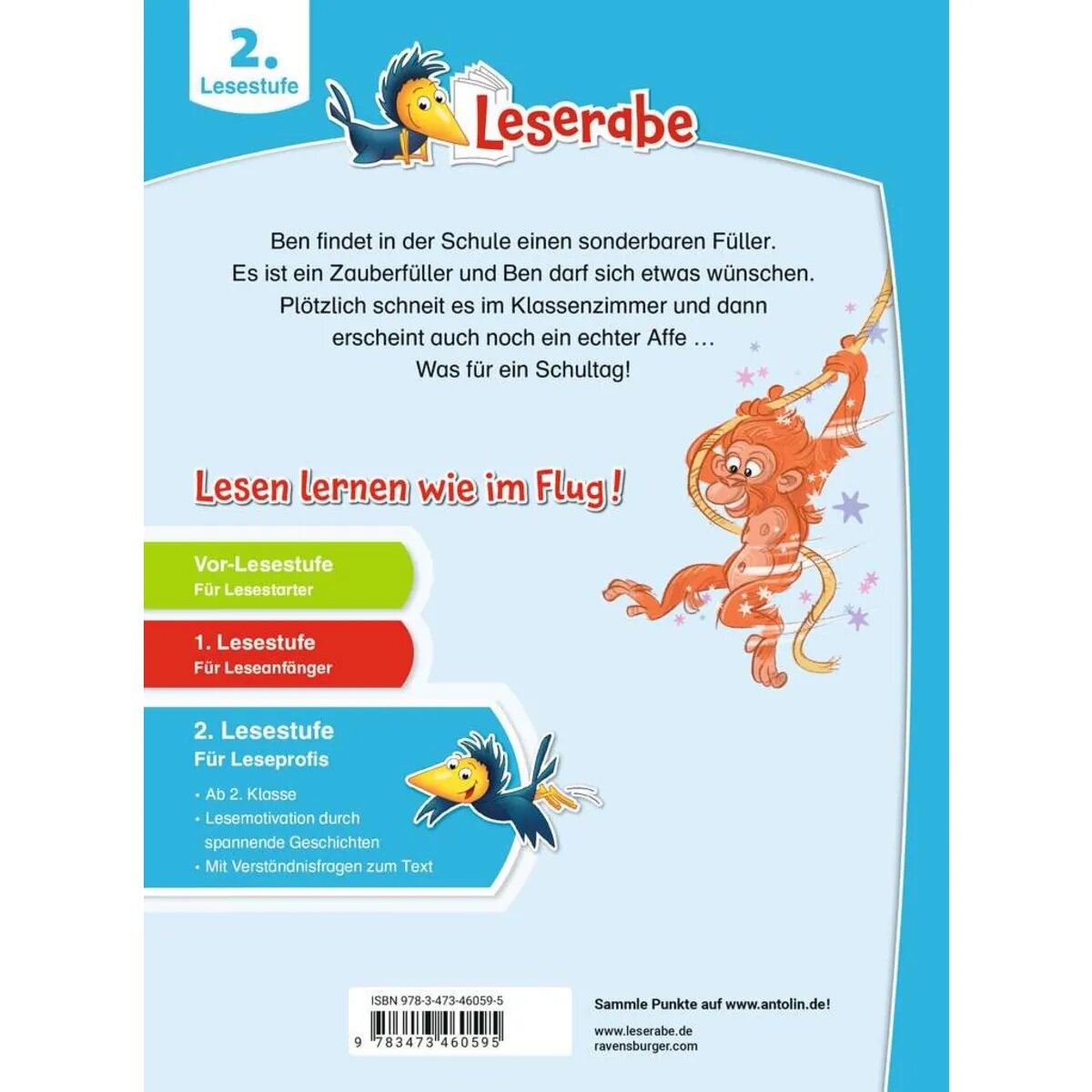 Ravensburger Leserabe - 2. Lesestufe: Der Zauberfüller