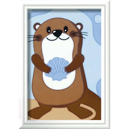 Ravensburger Malen nach Zahlen - Fröhlicher Otter