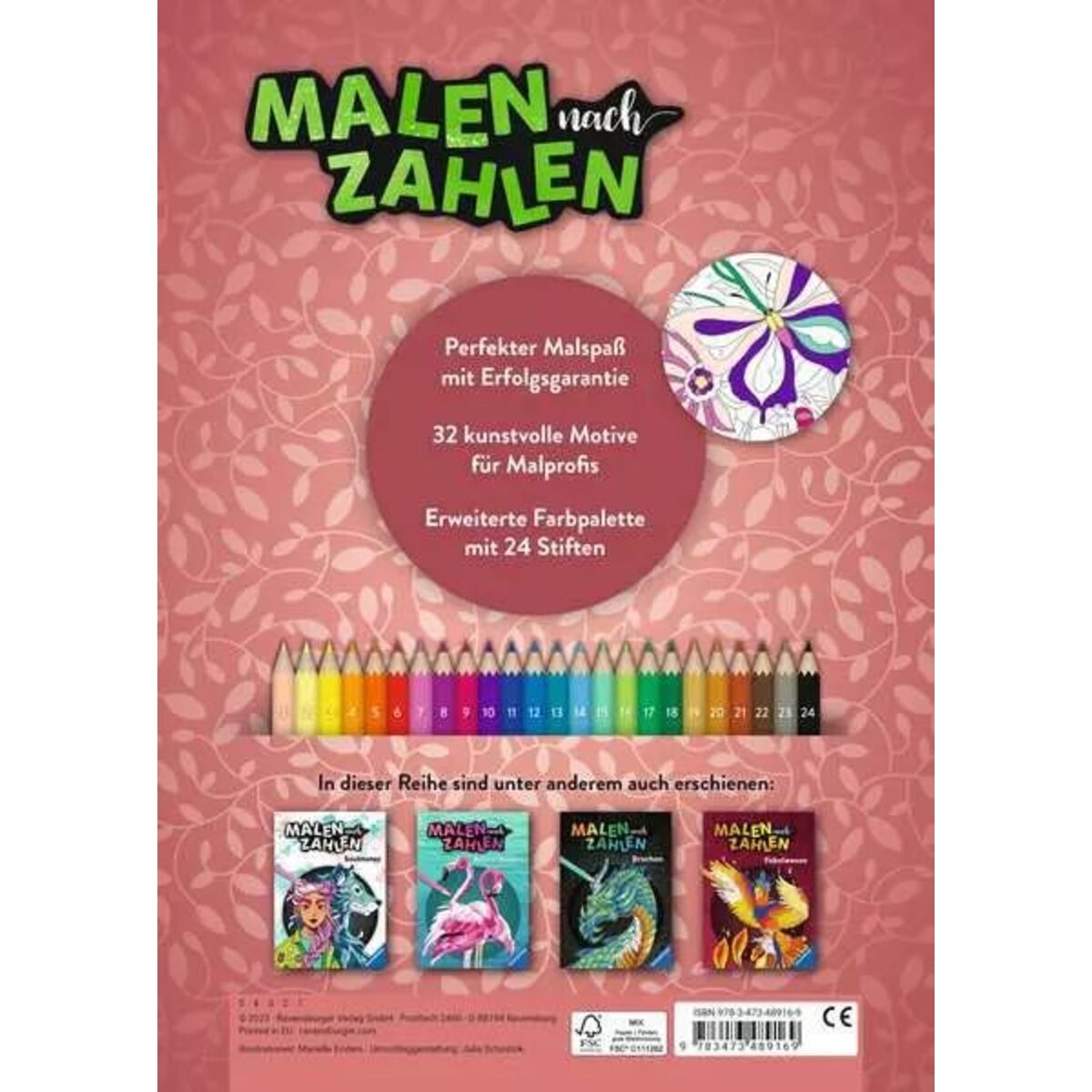 Ravensburger Malen nach Zahlen: Mindful Moments