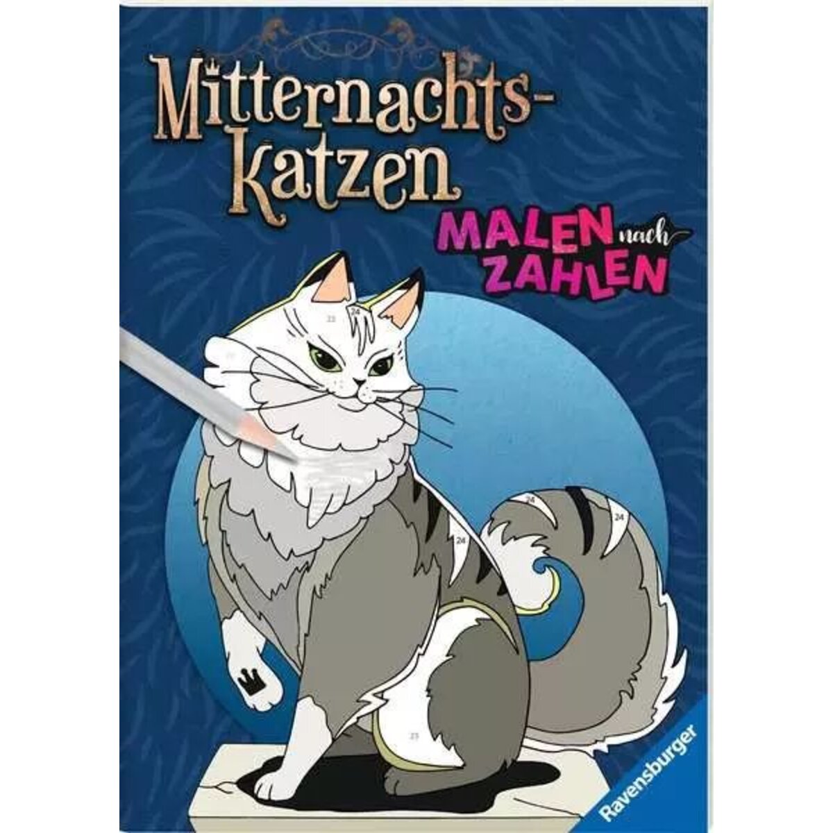 Ravensburger Malen nach Zahlen: Mitternachtskatzen