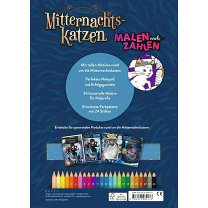 Ravensburger Malen nach Zahlen: Mitternachtskatzen