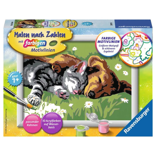 Ravensburger Malen nach Zahlen Tiefer Schlaf