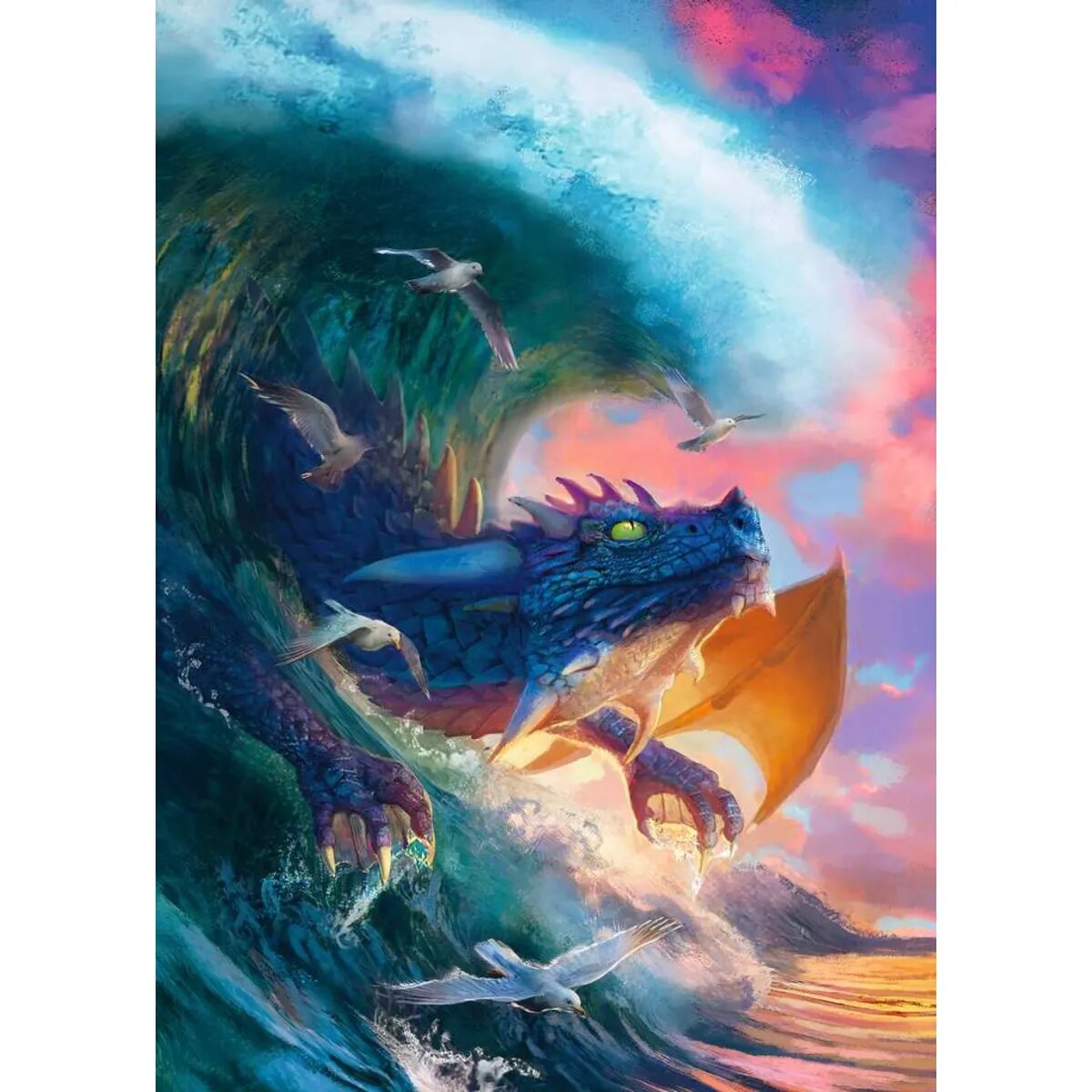 Ravensburger Puzzle - Drachenrennen, 1000 Teile