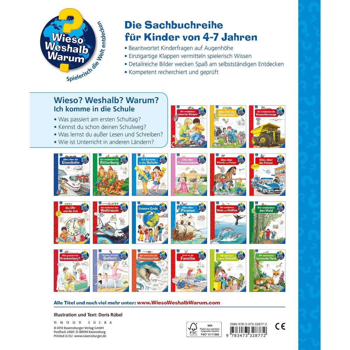 Ravensburger Wieso? Warum? Weshalb? Band: 14: Ich komme in die Schule