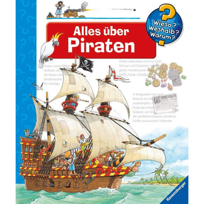 Ravensburger Wieso? Weshalb? Warum? 40 Alles über Piraten (Gebundene Ausgabe)