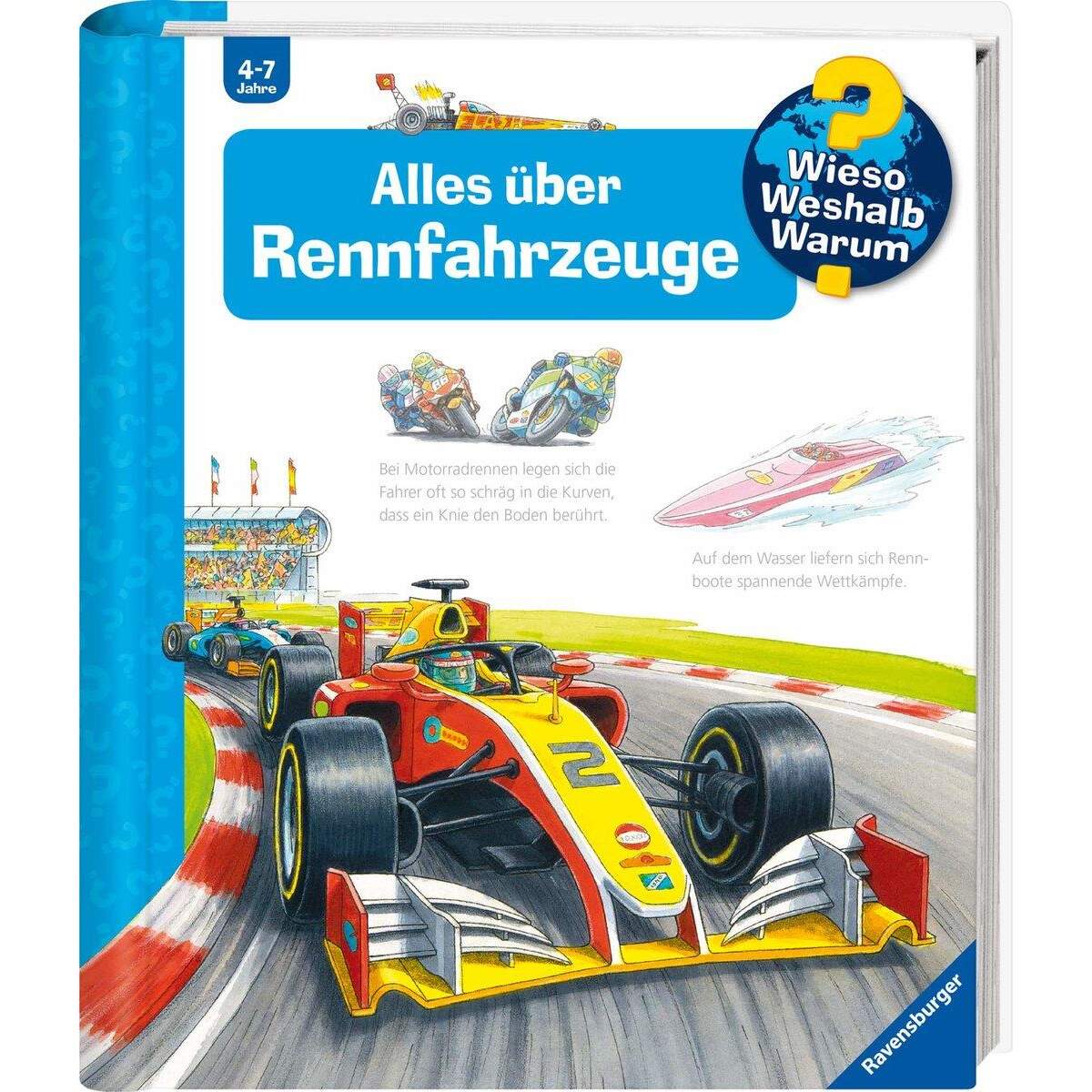 Ravensburger Wieso? Weshalb? Warum? Band 69: Alles über Rennfahrzeuge