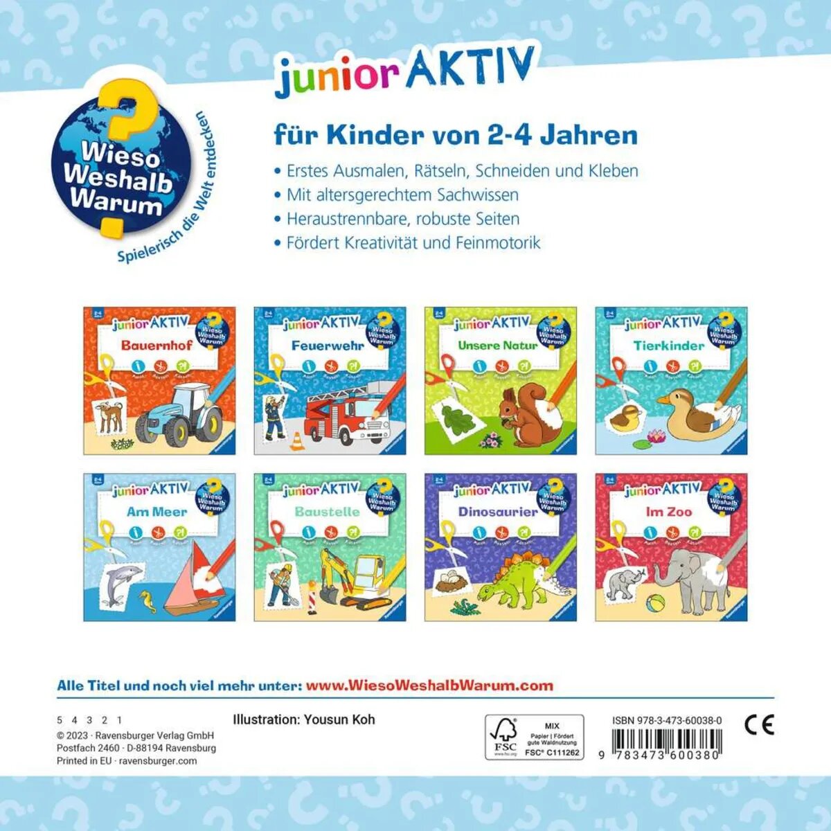 Ravensburger Wieso? Weshalb? Warum? junior AKTIV: Am Meer