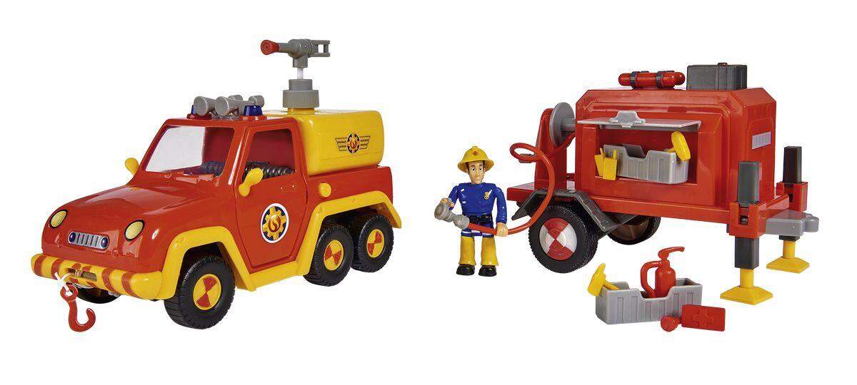 Simba Feuerwehrmann Sam Special Set Venus + Trailer
