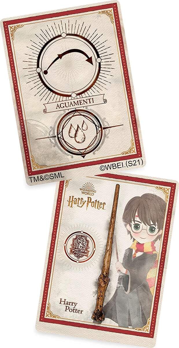 Spin Master Authentischer Harry Potter Zauberstab aus Kunststoff mit Zauberspruch-Karte, ca. 30,5 cm
