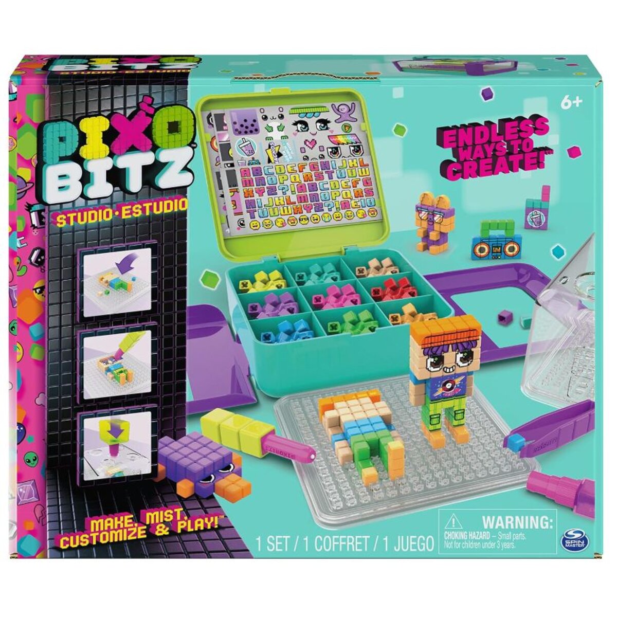 Spin Master Pixobitz Sprühperlen Studio