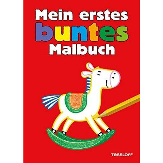 Tessloff Mein Erstes Buntes Malbuch - rot