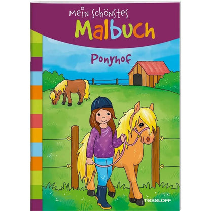 Tessloff Mein schönstes Malbuch. Ponyhof