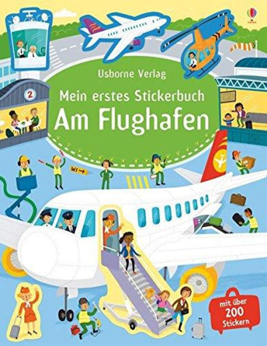 Usborne Verlag Mein erstes Stickerbuch: Am Flughafen